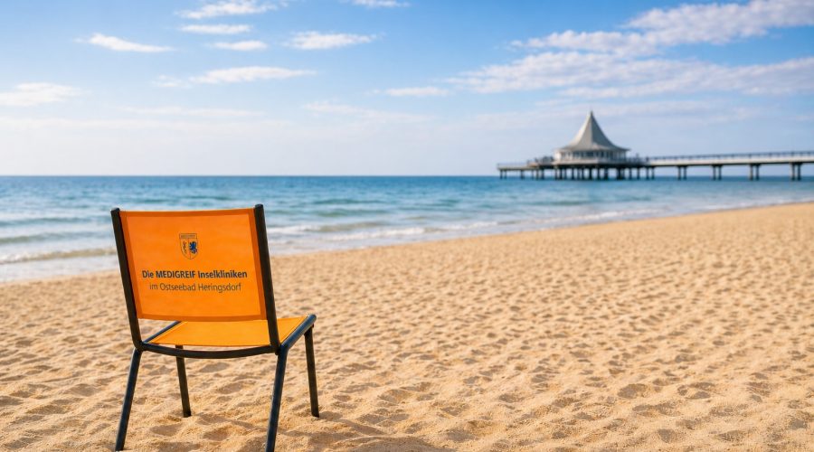 MEDIGREIF Stuhl Strand Heringsdorf